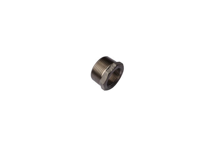 NIPPLE BARREL STAINLESS STEEL 15MM 